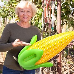 Pack PVC Corn Balloons Inflatable Corn Cob 2″ x 13″ Blow up Harvest 4