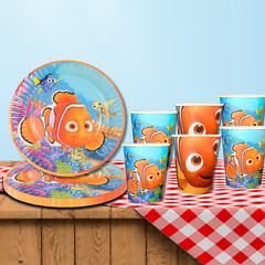 FINDING NEMO Tableware party supplies decoration balloons birthday centerpiece