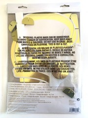 12 Piece 40th Birthday Room Decorating Kit w/ Sash & Confetti Gold Color