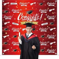 70.9” Durable Graduation Photography Background – Perfect for Any Celebration