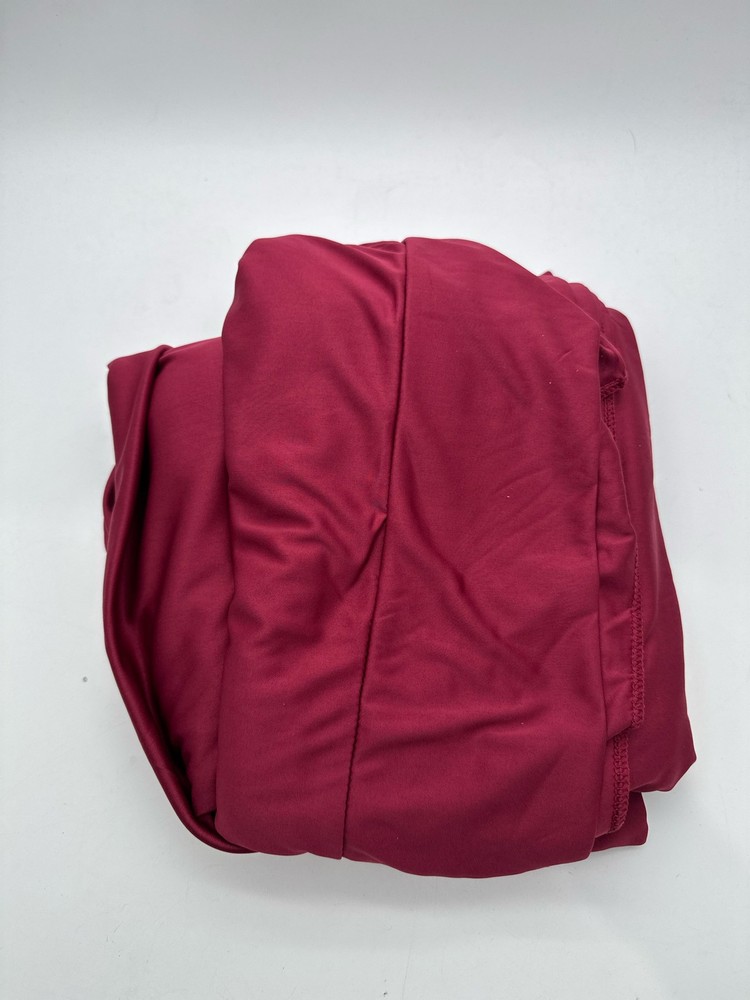 Tao-Ge Burgundy Backdrop Curtain Photo Drapes 5ft x 8ft 2 Panels Wrinkle Free