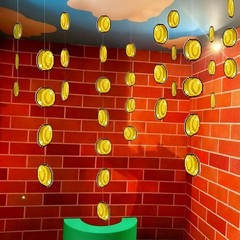 24 Pcs Super Brother Themed Party Decorations Hanging Decorations Video Game …