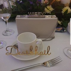 Personalized Wedding Place Cards Acrylic Table Name Calligraphy Wedding Any Font
