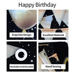6x4ft Happy 10th Anniversary Banner Backdrop – 10 Wedding Anniversary Decorat…