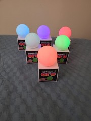 Fortune Products Rainbow Orb 3.25″ Color Changing LED Waterproof Floating Light