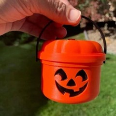 Halloween Pumpkins Small Bucket Cute Pumpkin Trick Bucket ET