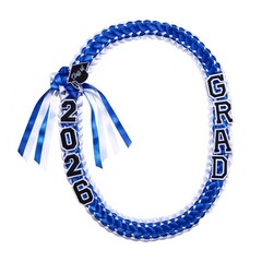 Graduation Leis 2026 Graduation Tassel Honor Cords Ribbon Leis Braided Necklace