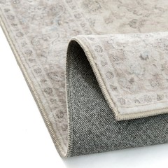PureCozy 2×3 Area Rug Washable Neutral Beige Vintage Entryway Carpet Non Slip…