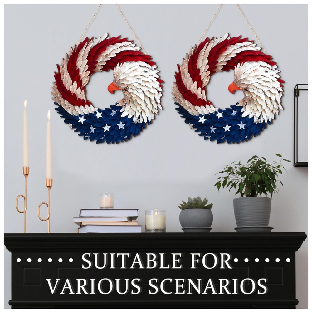 Eagle Wreath Decoration for National Celebrations
