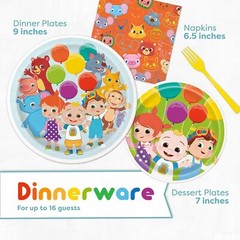 Cocomelon Party Supplies | Cocomelon Birthday Party Supplies |Cocomelon Backdrop