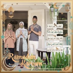 Patelai 5 Pcs Eid Ramadan Mubarak Kareem Decoration for Home Islamic Door Han…