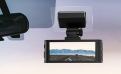 Adhesive and Electrostatic Stickers for Dash Cam Mounting Gray