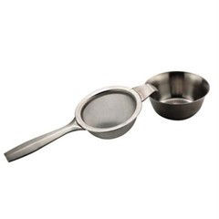 Fine Mesh Strainer with Long Handle, Stainless Steel Mini Tea Strainer with d…