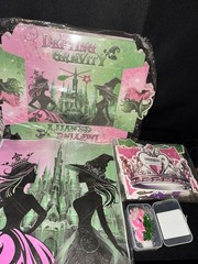 Defying Gravity Party Favor Gift Boxes 50 Pack + 100 Tissue Paper Pink Green