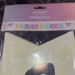 Enchanted Unicorn Be Magical Pennant Banner 12ft Party Decorations Supplies