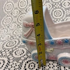 Vintage Baby Carriage Planter | Shower Reveal Nursery Kitsch | Cottage Grandma