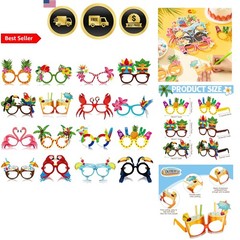 Hawaiian Party Glasses Bulk 32 Pack Summer Luau Pool Beach Props Cool Sunglasses