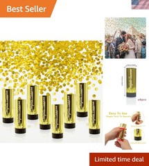 Confetti Poppers Cannons for Wedding Birthday Graduation Baby Shower Annivers…