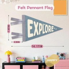 Baby Boy Nursery Decor, Long Live Boyhood Banner Sign for Boys Room Decor Fla…