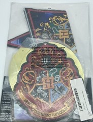 HARRY POTTER Hogwarts Houses ROOM DECORATING KIT (7pc) ~ Birthday Party Supplies