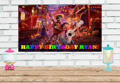 3×6 CoCo vinyl Birthday Banner