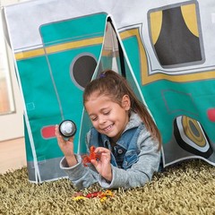 Kid’s Camper Tent Fun Play Children’s Pretend Fits Over a 36″Sq Card Table #584