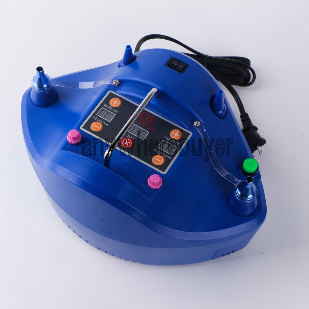 220V Electric Precision Balloon Inflator Air Pump with Digital Timer Counter