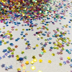 12000 Pieces 3mm Holographic Star Party Glitter PVC Confetti for Arts Crafts…