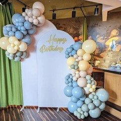 Acrylic Mirror Sticker Happy Birthday Wall Sign for Bedroom Background Party New