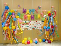 260 globos – Globos largos transparentes para atar arcos de globos, delgados