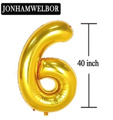 60th Birthday Party Decorations Blue Gold Backdrop Balloon Centerpiece Set