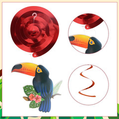 58Pcs Tropical Birds Decorations Tropical Hawaiian Decor Toucan Parrot Party Han