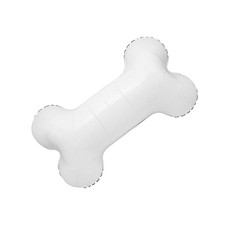 10PCS Dog Bone Foil Balloon White Aluminum Mylar Foil Pet-Themed Balloons, Pe…