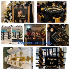 event decorating- all your party needs services, balloon garlands, backdrops,etc