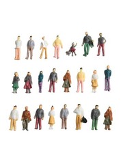 Innovative Scene Matching with 100PCS Small Person Figurines Available
