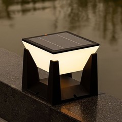 Energy Saving Outdoor Solar Base Light LED Warm White for Patios Decks