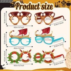 Greek Mythology Decor Paper Glasses Frames Greece Party Favors 36 Pcs