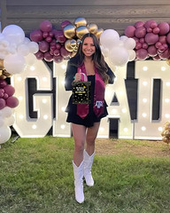 16 Pieces She Believed She Could so She Did Graduation Goodie Bags,White and Gol
