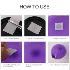 25 Rolls Balloon Glue Point Removable Double Sided Adhesive Dots For Party Decor
