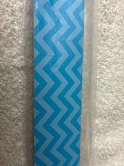 Teacher Created Resources Magnetic Straight Border 1.5″ x 24′ Aqua Chevron