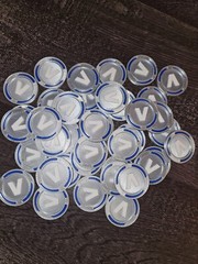 3D Printed V-Bucks – Packs of 5 – Great for Gifts or Party Favor/Decorations