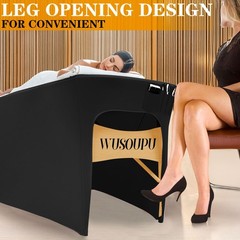 WUSOUPU Wipeable Lash Bed Cover Massage Table Cover Waterproof and Reusable Wax