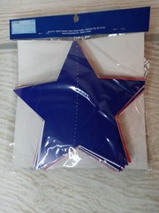 ~New! Stars Backdrop Background Party Decorations July 4th USA 250 American Flag