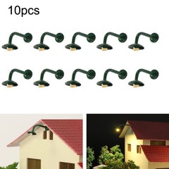 Light Complete Lamps Model Outdoor 10pcs Goose Neck HO Scale Hanging LED