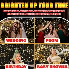 10PCS LED Light Up Bobo Balloons 20 Inch Birthday Wedding Graduation Decoration