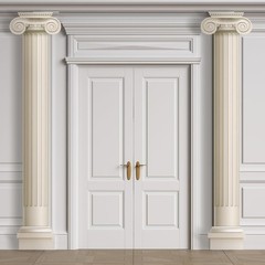 Durable Ancient Greek Style Column Set – Perfect for Weddings and Home Decor
