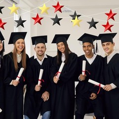 Customizable 6-Inch Star Cutouts – 80 Pieces for Classroom & Party Decor