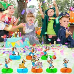 Goofy Honeycomb Centerpieces 3D Table Decorations Party Supplies