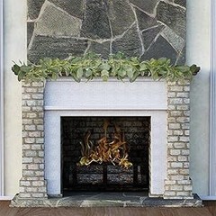 6.2ft Artificial Lambs Ear Greenery Vine Flocked Lambs Ear Garland Soft Faux