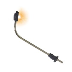 10pcs Z Scale Model Train Lamps Railroad Lamp Posts Led Street Building Light